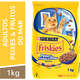 Ração Seca Nestlé Purina Friskies Peixes & Frutos do Mar para Gatos Adultos
