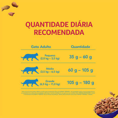 Ração Seca Nestlé Purina Friskies Peixes & Frutos do Mar para Gatos Adultos