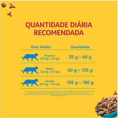 Ração Seca Nestlé Purina Friskies Atum para Gatos Adultos