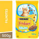 Ração Seca Nestlé Purina Friskies Frango, Cenoura e Leite para Gatos Filhotes