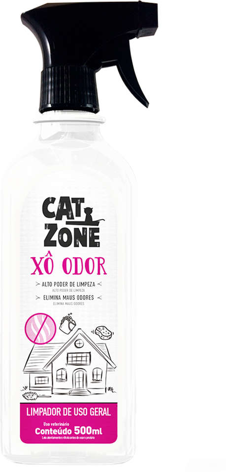 Limpador de Uso Geral Procão Cat Zone Xô Odor - 500 mL