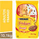 Ração Seca Nestlé Purina Friskies Frango para Gatos Adultos