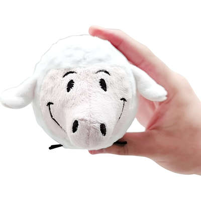 Brinquedo Pelúcia Amiguinhos Bolinha Plush Ovelha para Cães