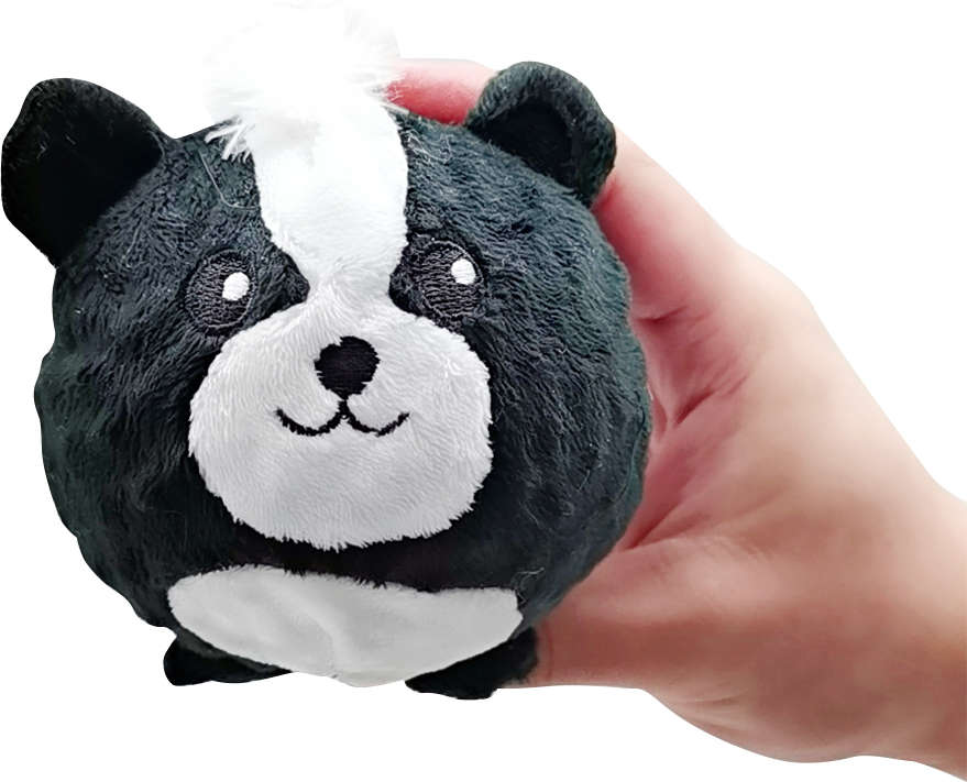 Brinquedo Pelúcia Amiguinhos Bolinha Plush Cachorro para Cães - Tam. Único