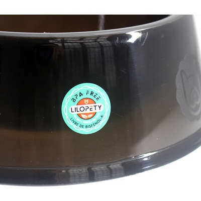 Comedouro Lilo Dog Fumê para Cães