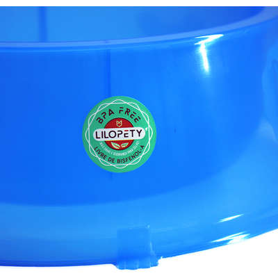 Comedouro Patinhas Lilo Dog Azul para Cães