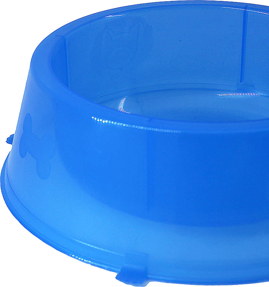 Comedouro Patinhas Lilo Dog Azul para Cães - Tam. Único