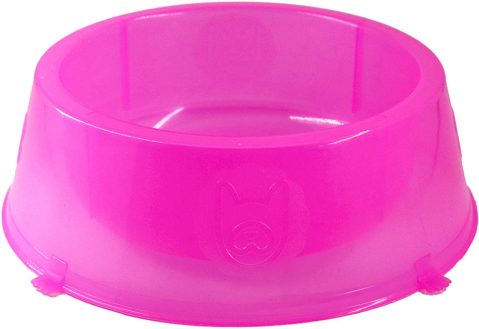 Comedouro Patinhas Lilo Dog Rosa para Cães - Tam. Único