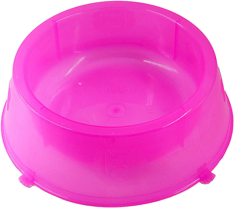 Comedouro Patinhas Lilo Dog Rosa para Cães - Tam. Único