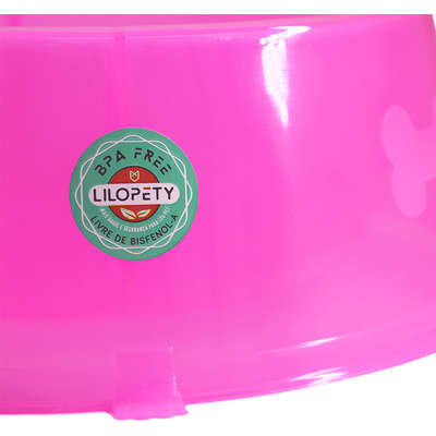 Comedouro Patinhas Lilo Dog Rosa para Cães