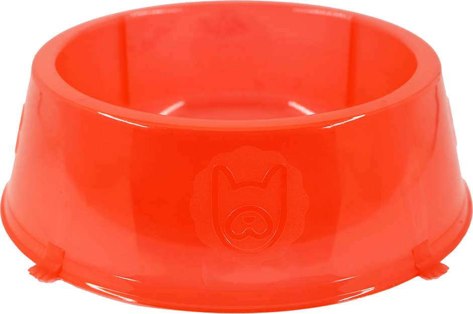 Comedouro Patinhas Lilo Dog Vermelho para Cães - Tam. Único