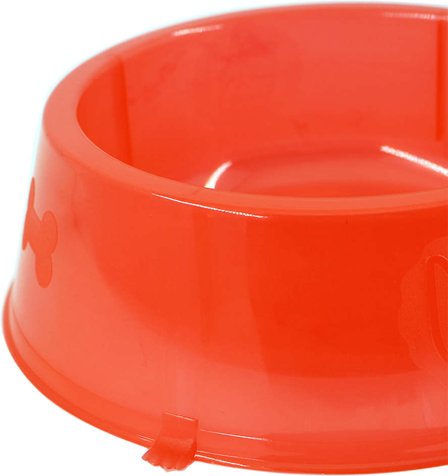Comedouro Patinhas Lilo Dog Vermelho para Cães - Tam. Único