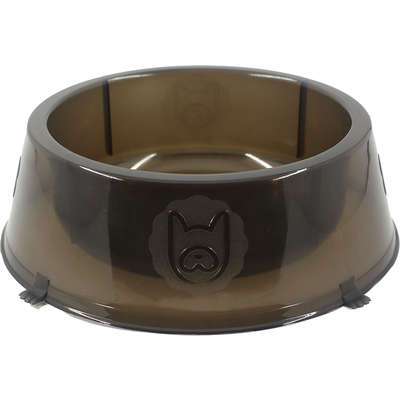 Comedouro Patinhas Lilo Dog Fumê para Cães