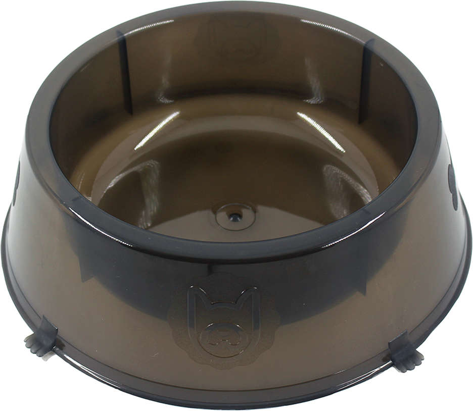 Comedouro Patinhas Lilo Dog Fumê para Cães - Tam. Único