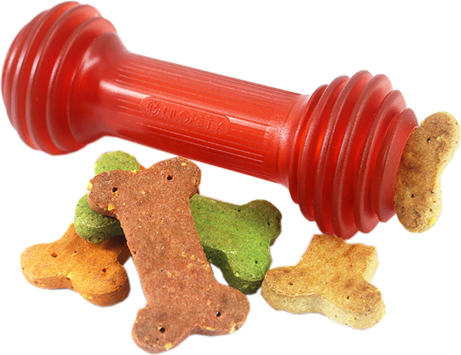 Ossinho Espacial Lilo Dog Vermelho para Cães - Tam. Único