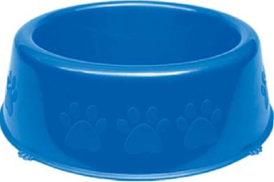 Comedouro Perolizado Luxo Azul Raças Pequenas - 600 mL