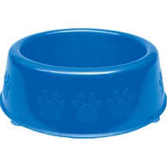 Comedouro Perolizado Luxo Azul Raças Pequenas - 600 mL