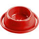Comedouro Plástico Antiformiga Filhotes Vermelho