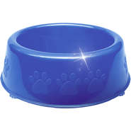 Comedouro Perolizado Luxo Filhotes Azul - 300 mL