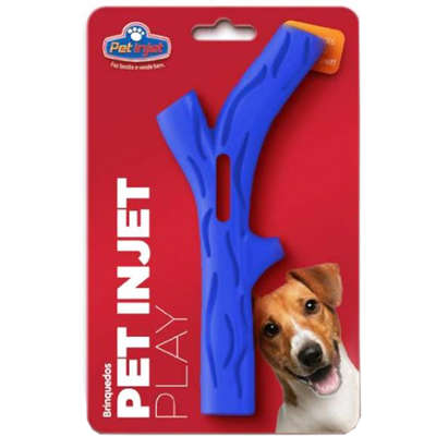 Brinquedo Pet Play Graveto Azul