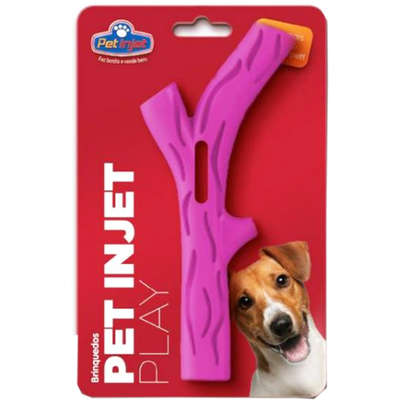 Brinquedo Pet Play Graveto Rosa