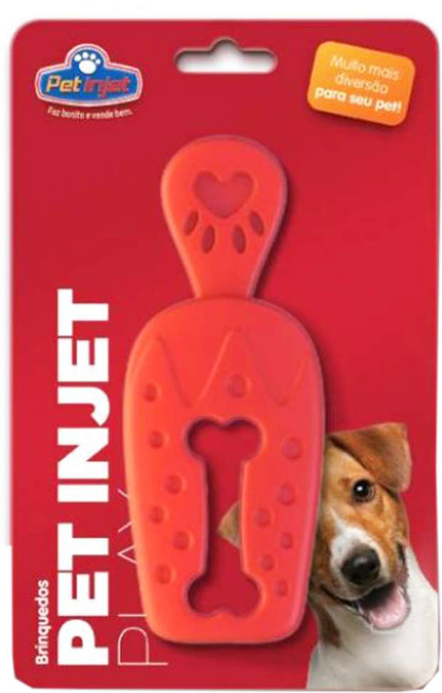 Brinquedo Pet Play Picolé Vermelho - Tam. Único
