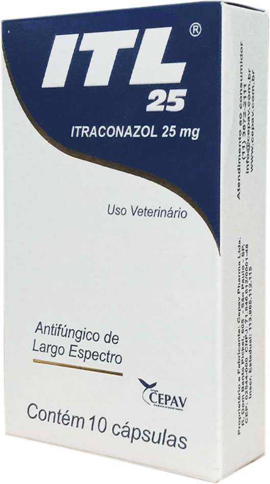 Antifúngico ITL Itraconazol - 25 mg