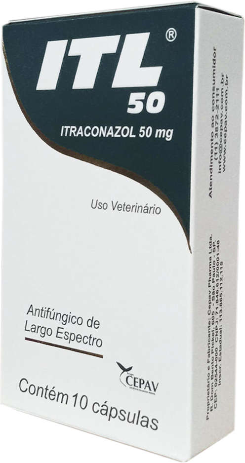 Antifúngico ITL Itraconazol - 50 mg