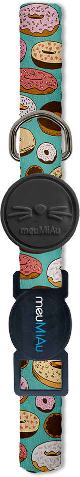 Coleira Donuts para Gatos - Tam. Único