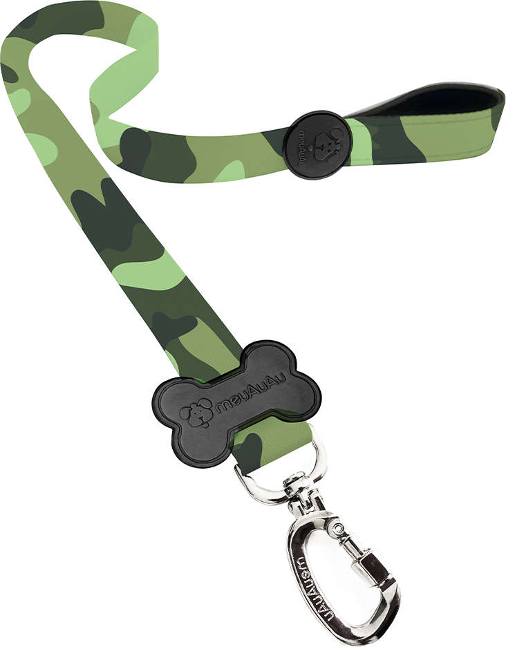 Guia Camuflada para Cães - 1,20 x 0,25 mm