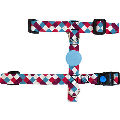 Conjunto Peitoral Antipuxão e Guia Chique para Cães