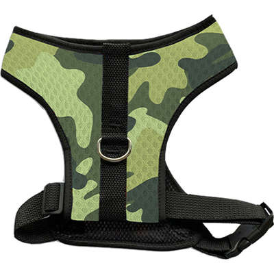 Peitoral Camuflada para Cães