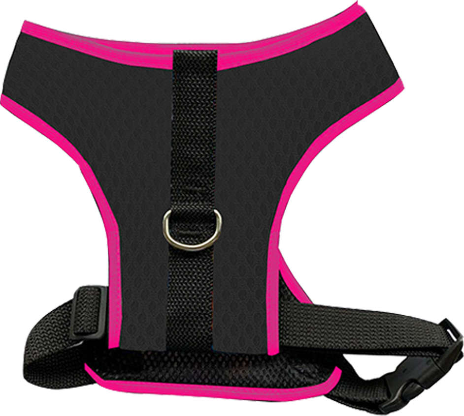 Peitoral Mesh Neon Pink para Cães - Tam. G