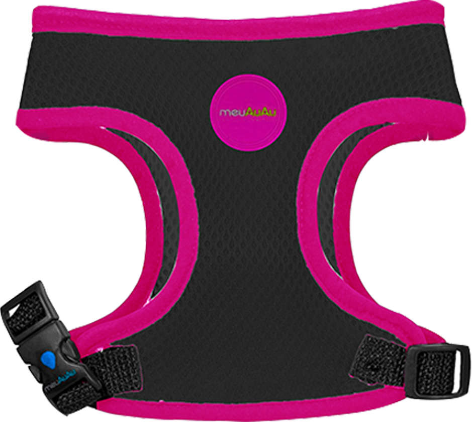 Peitoral Mesh Neon Pink para Cães - Tam. G