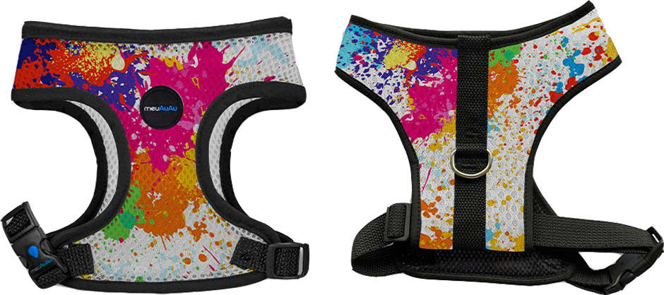 Peitoral Mesh Splash para Cães - Tam. G
