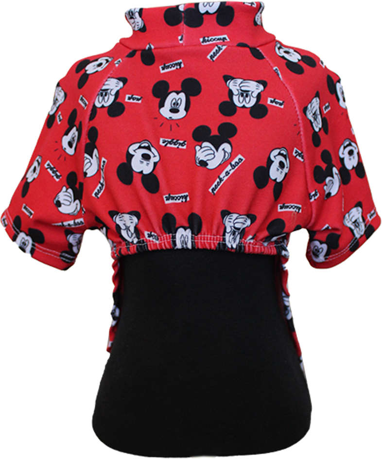Blusa Disney Mickey Vermelha - Tam. 05