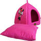 Cabana Minnie Póa Rosa para Cães e Gatos