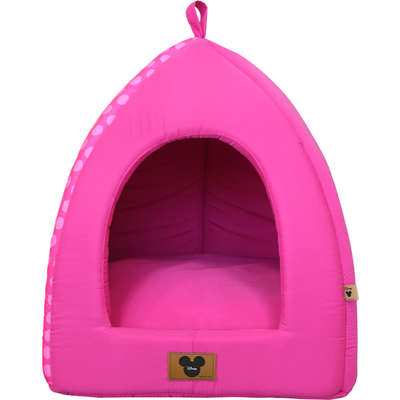 Cabana Minnie Póa Rosa para Cães e Gatos