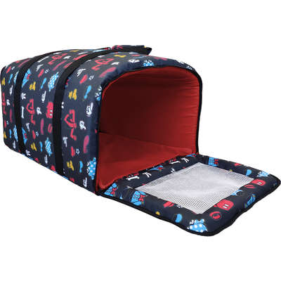 Bolsa de Transporte Vermelha para Cães e Gatos