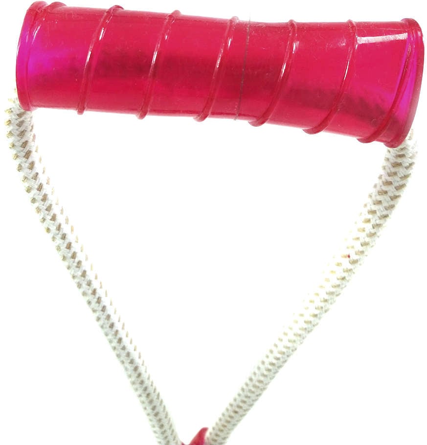 Brinquedo Mordedor Puxador Ventosa Rosa para Cães- Tam. Único