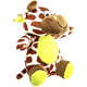 Brinquedo Pelúcia Girafa para Cães