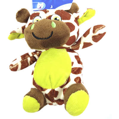 Brinquedo Pelúcia Girafa para Cães