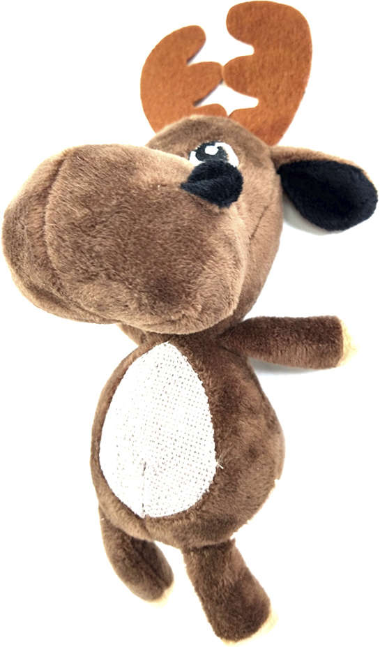 Brinquedo Pelúcia Rena para Cães - Tam. Único