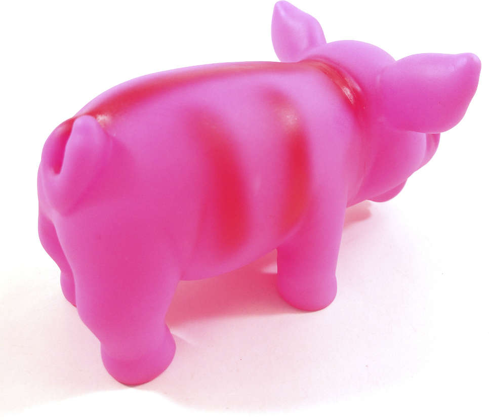 Brinquedo Porco Sonoro Colors para Cães - Tam. M