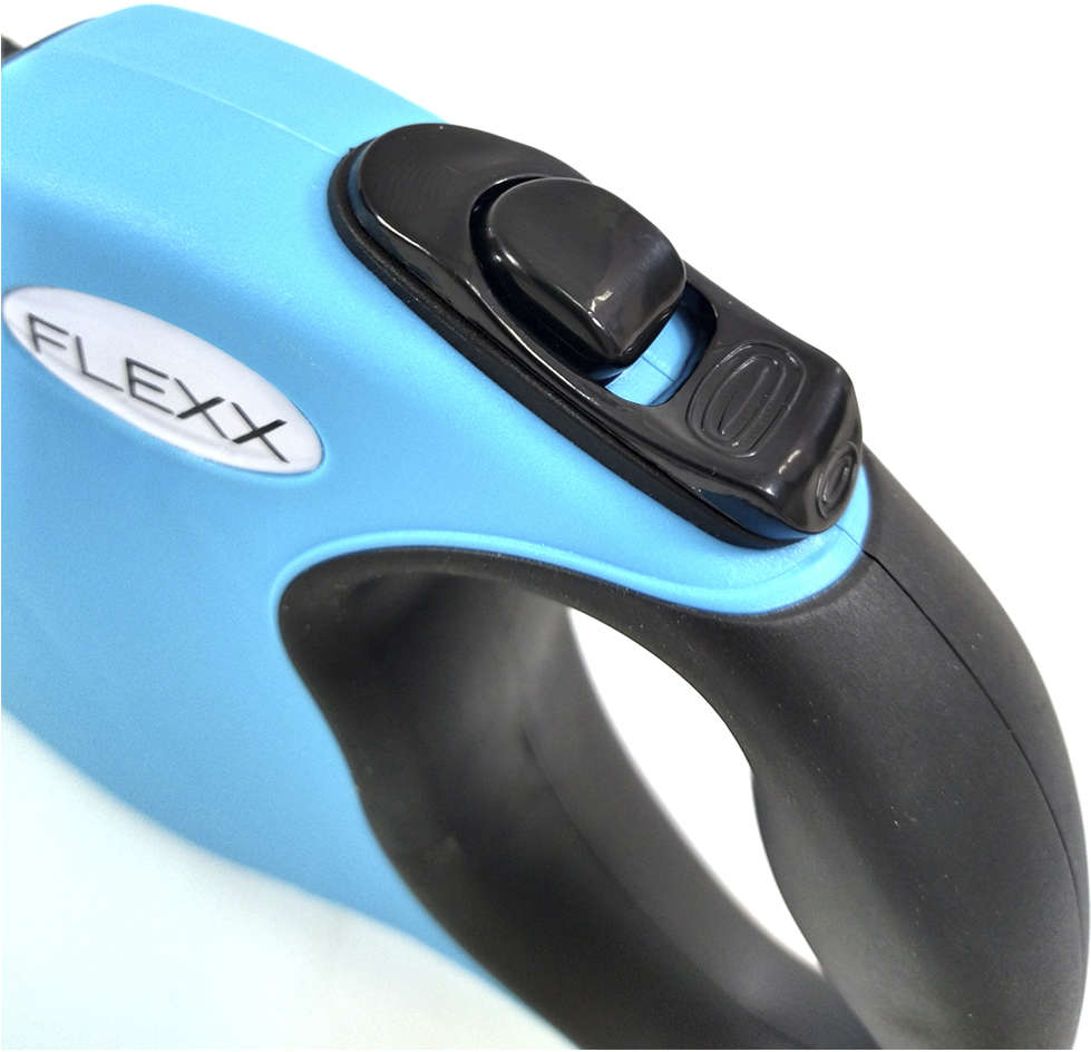 Guia Retrátil Flexx Azul - Tam. P