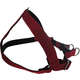 Peitoral Americano Fecho Nylon Vermelho para Cães