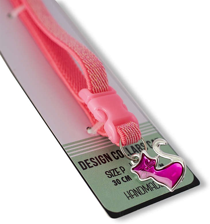 Colar Elástico Gloss para Gatos - Tam. P