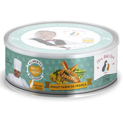 Ração Úmida Mon Petit Chéri Frango para Cães Adultos