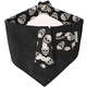 Bandana com Bolso Caveira para Cães