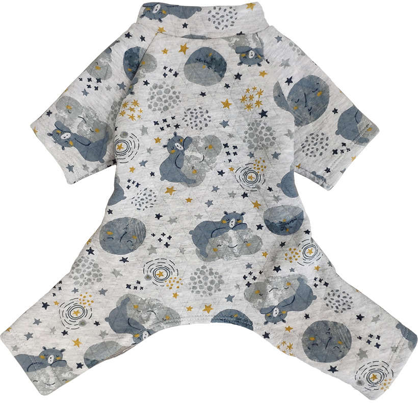 Pijama Matelassê Cinza - Tam. 04